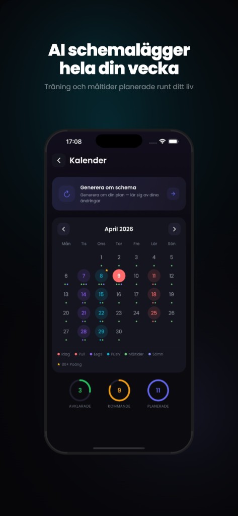 AI calendar scheduling